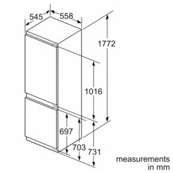 Встраиваемые холодильники Neff KI 8865 DE0