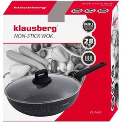 Сковородки Klausberg KB-7668 28&nbsp;см  черный