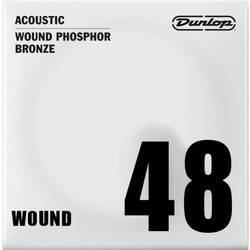 Струны Dunlop Phosphor Bronze Single 48
