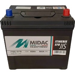 Автоаккумуляторы Midac Itineris EFB Asia IT37J EFB