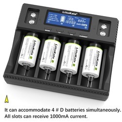 Зарядки аккумуляторных батареек Liitokala Lii-D4XL