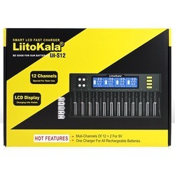 Зарядки аккумуляторных батареек Liitokala Lii-S12
