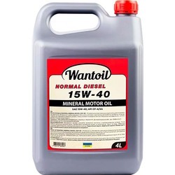 Моторные масла WantOil Normal 15W-40 4&nbsp;л