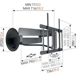 Подставки и крепления Vogels TVM 7675