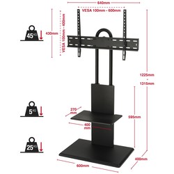 Подставки и крепления TTAP FS2 Floor Pedestal TV Stand
