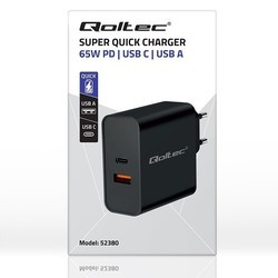 Зарядки для гаджетов Qoltec 52380
