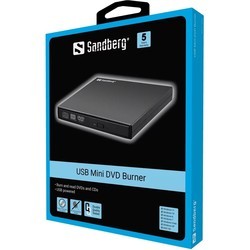 Оптические приводы Sandberg USB Mini DVD Burner