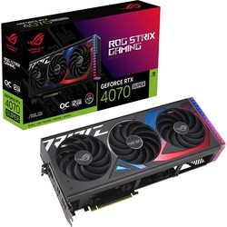 Видеокарты Asus GeForce RTX 4070 SUPER ROG Strix OC