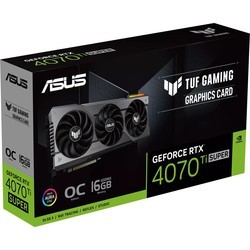 Видеокарты Asus GeForce RTX 4070 Ti SUPER TUF Gaming OC