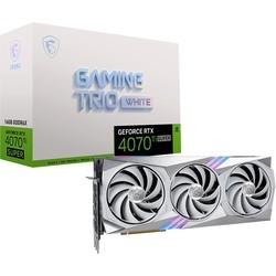 Видеокарты MSI GeForce RTX 4070 Ti SUPER 16G GAMING TRIO WHITE