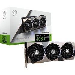 Видеокарты MSI GeForce RTX 4080 SUPER 16G SUPRIM