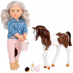 Куклы Our Generation Dolls Yanira & Horse Foal BD31295