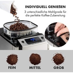 Кофеварки и кофемашины Klarstein Aromatica X серебристый