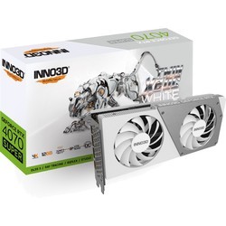 Видеокарты INNO3D GeForce RTX 4070 SUPER TWIN X2 OC WHITE