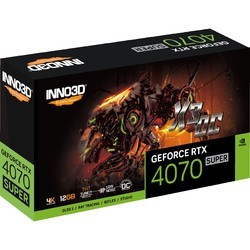 Видеокарты INNO3D GeForce RTX 4070 SUPER X3 OC