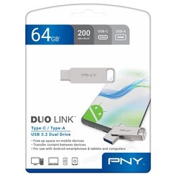 USB-флешки PNY Duo Link Type-C 128&nbsp;ГБ