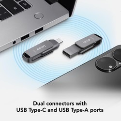 USB-флешки Lexar JumpDrive Dual Drive D400 128&nbsp;ГБ