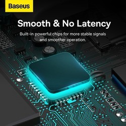 Картридеры и USB-хабы BASEUS Lite Series 5-in-1 USB to 4xUSB-A\/USB-C 0.25m