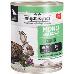 Корм для собак Wiejska Zagroda Canned Adult Monoprotein Rabbit 800 g