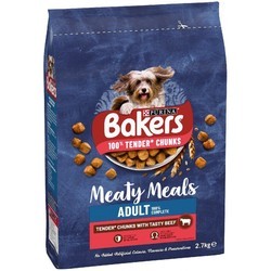 Корм для собак Bakers Adult Meaty Meals Beef 2.7 kg