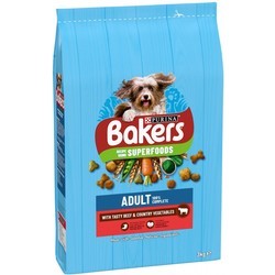 Корм для собак Bakers Adult Superfoods Beef\/Vegetables 3 kg