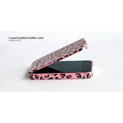 Чехлы для мобильных телефонов Hoco Leopard Real Leather Case for iPhone 4/4S