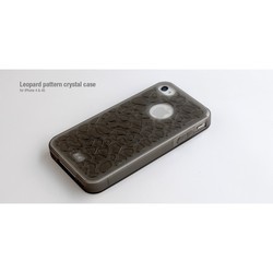 Чехлы для мобильных телефонов Hoco Leopard Pattern Crystal Case for iPhone 4/4S