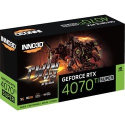Видеокарты INNO3D GeForce RTX 4070 Ti SUPER TWIN X2