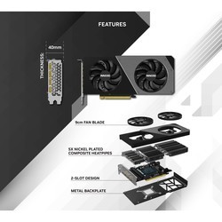 Видеокарты INNO3D GeForce RTX 4070 Ti SUPER TWIN X2 OC
