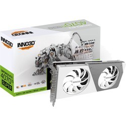 Видеокарты INNO3D GeForce RTX 4070 Ti SUPER TWIN X2 OC WHITE