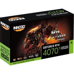 Видеокарты INNO3D GeForce RTX 4070 Ti SUPER X3 OC