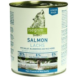 Корм для собак Isegrim Junior River Canned with Salmon 800 g