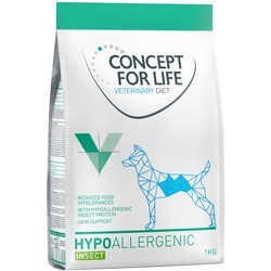 Корм для собак Concept for Life Veterinary Diet Dog Hypoallergenic Insect 1 kg