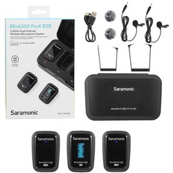 Микрофоны Saramonic Blink500 ProX B2R (2 mic + 1 rec + charging case)