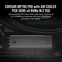 SSD-накопители Corsair MP700 PRO Air Cooler CSSD-F1000GBMP700PRO 1&nbsp;ТБ