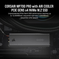 SSD-накопители Corsair MP700 PRO Air Cooler CSSD-F2000GBMP700PRO 2&nbsp;ТБ