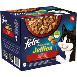 Корм для кошек Felix Sensations Jellies Rural Flavors in Jelly 24 pcs