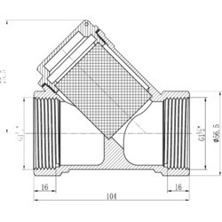 Фильтры для воды SD Forte SF124W20