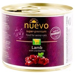 Корм для кошек Nuevo Senior Canned with Lamb  200 g
