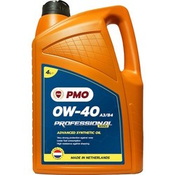 Моторные масла PMO Professional-Series 0W-40 A3/B4 4&nbsp;л
