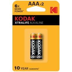 Аккумуляторы и батарейки Kodak Xtralife  2xAAA