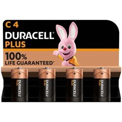 Аккумуляторы и батарейки Duracell 4xC Plus