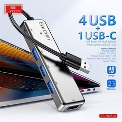 Картридеры и USB-хабы Earldom ET-HUB12