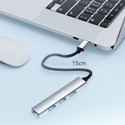 Картридеры и USB-хабы Essager EHBC04-FY10-P