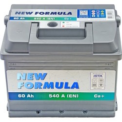 Автоаккумуляторы NEW FORMULA Standard 6CT-60R