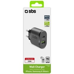 Зарядки для гаджетов SBS Wall Charger 25W