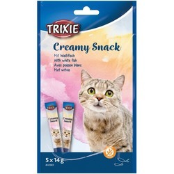 Корм для кошек Trixie Creamy Snacks Fish 5 pcs