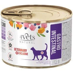 Корм для кошек 4Vets Natural Gastro Intestinal Cat Canned 185 g