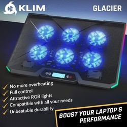 Подставки для ноутбуков KLIM Glacier