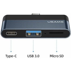 Картридеры и USB-хабы USAMS US-SJ491